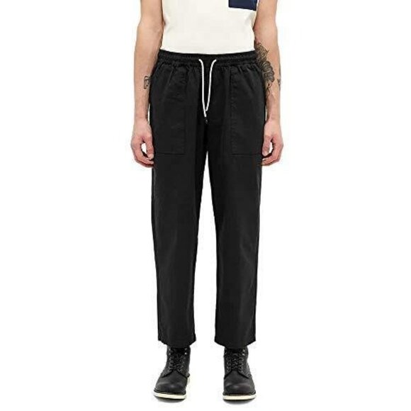 Penfield Men's Black Renard Regular Fit Pants, Black, Size XL